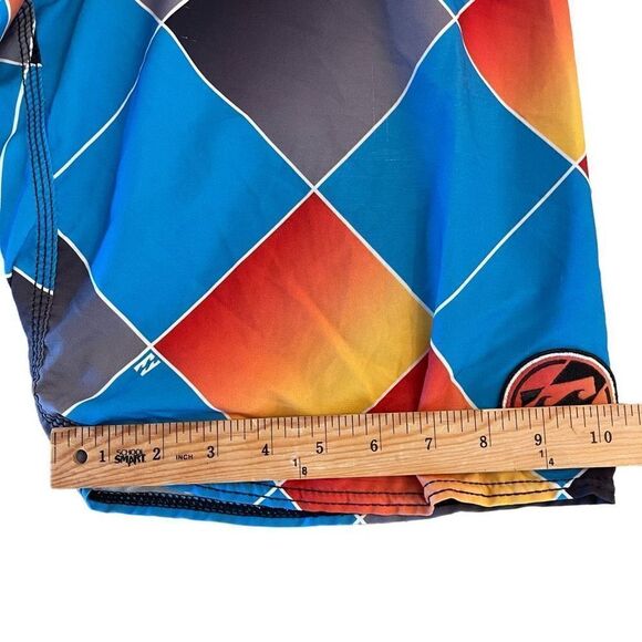 Billabong Mens Boardshorts Platinum Quad Stretch Colourblock Size 32 - Picture 8 of 8